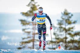 06.03.2022, Oslo, Norway (NOR): Zak Ketterson (USA) - FIS world cup cross-country, mass men, Oslo (NOR). www.nordicfocus.com. © Modica/NordicFocus. Every downloaded picture is fee-liable.