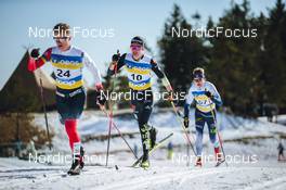 06.03.2022, Oslo, Norway (NOR): Vebjoern Turtveit (NOR), Friedrich Moch (GER), (l-r)  - FIS world cup cross-country, mass men, Oslo (NOR). www.nordicfocus.com. © Modica/NordicFocus. Every downloaded picture is fee-liable.