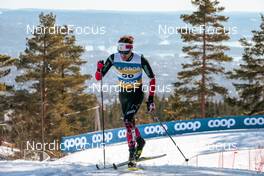 06.03.2022, Oslo, Norway (NOR): Olivier Leveille (CAN) - FIS world cup cross-country, mass men, Oslo (NOR). www.nordicfocus.com. © Modica/NordicFocus. Every downloaded picture is fee-liable.