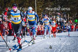 05.03.2022, Oslo, Norway (NOR): Cendrine Browne (CAN), Katharine Ogden (USA), (l-r)  - FIS world cup cross-country, mass women, Oslo (NOR). www.nordicfocus.com. © Thibaut/NordicFocus. Every downloaded picture is fee-liable.