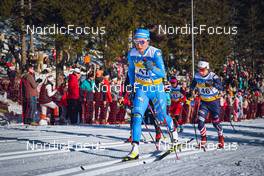 05.03.2022, Oslo, Norway (NOR): Martina Bellini (ITA), Rosie Frankowski (USA), (l-r)  - FIS world cup cross-country, mass women, Oslo (NOR). www.nordicfocus.com. © Thibaut/NordicFocus. Every downloaded picture is fee-liable.