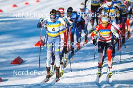 05.03.2022, Oslo, Norway (NOR): Krista Parmakoski (FIN), Therese Johaug (NOR), (l-r)  - FIS world cup cross-country, mass women, Oslo (NOR). www.nordicfocus.com. © Thibaut/NordicFocus. Every downloaded picture is fee-liable.