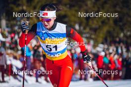 05.03.2022, Oslo, Norway (NOR): Qinghua Ma (CHN) - FIS world cup cross-country, mass women, Oslo (NOR). www.nordicfocus.com. © Thibaut/NordicFocus. Every downloaded picture is fee-liable.
