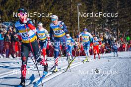 05.03.2022, Oslo, Norway (NOR): Anne Kjersti Kalvaa (NOR), Katharine Ogden (USA), (l-r)  - FIS world cup cross-country, mass women, Oslo (NOR). www.nordicfocus.com. © Thibaut/NordicFocus. Every downloaded picture is fee-liable.