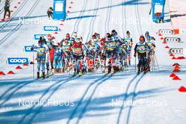05.03.2022, Oslo, Norway (NOR):  Feature: Start of womens race - FIS world cup cross-country, mass women, Oslo (NOR). www.nordicfocus.com. © Thibaut/NordicFocus. Every downloaded picture is fee-liable.