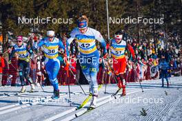 05.03.2022, Oslo, Norway (NOR): Katherine Sauerbrey (GER), Maren Wangensteen (NOR), Jasmi Joensuu (FIN), Qinghua Ma (CHN), (l-r)  - FIS world cup cross-country, mass women, Oslo (NOR). www.nordicfocus.com. © Thibaut/NordicFocus. Every downloaded picture is fee-liable.