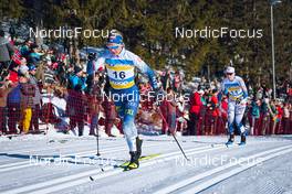 05.03.2022, Oslo, Norway (NOR): Anne Kylloenen (FIN), Moa Olsson (SWE), (l-r)  - FIS world cup cross-country, mass women, Oslo (NOR). www.nordicfocus.com. © Thibaut/NordicFocus. Every downloaded picture is fee-liable.