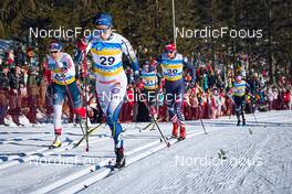 05.03.2022, Oslo, Norway (NOR): Margrethe Bergane (NOR), Lovisa Modig (SWE), Julia Kern (USA), (l-r)  - FIS world cup cross-country, mass women, Oslo (NOR). www.nordicfocus.com. © Thibaut/NordicFocus. Every downloaded picture is fee-liable.