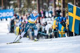 12.03.2022, Falun, Sweden (SWE): Patricija Eiduka (LAT) - FIS world cup cross-country, 10km women, Falun (SWE). www.nordicfocus.com. © Modica/NordicFocus. Every downloaded picture is fee-liable.