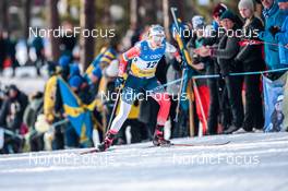 12.03.2022, Falun, Sweden (SWE): Karoline Simpson-Larsen (NOR) - FIS world cup cross-country, 10km women, Falun (SWE). www.nordicfocus.com. © Modica/NordicFocus. Every downloaded picture is fee-liable.