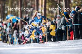 12.03.2022, Falun, Sweden (SWE): Rosie Frankowski (USA) - FIS world cup cross-country, 10km women, Falun (SWE). www.nordicfocus.com. © Modica/NordicFocus. Every downloaded picture is fee-liable.