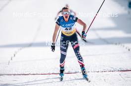 12.03.2022, Falun, Sweden (SWE): Jessie Diggins (USA) - FIS world cup cross-country, 10km women, Falun (SWE). www.nordicfocus.com. © Modica/NordicFocus. Every downloaded picture is fee-liable.