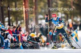 12.03.2022, Falun, Sweden (SWE): Katharina Hennig (GER) - FIS world cup cross-country, 10km women, Falun (SWE). www.nordicfocus.com. © Modica/NordicFocus. Every downloaded picture is fee-liable.