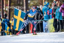 12.03.2022, Falun, Sweden (SWE): Julia Kern (USA) - FIS world cup cross-country, 10km women, Falun (SWE). www.nordicfocus.com. © Modica/NordicFocus. Every downloaded picture is fee-liable.