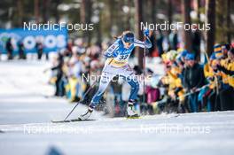 12.03.2022, Falun, Sweden (SWE): Ebba Andersson (SWE) - FIS world cup cross-country, 10km women, Falun (SWE). www.nordicfocus.com. © Modica/NordicFocus. Every downloaded picture is fee-liable.