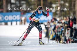 12.03.2022, Falun, Sweden (SWE): Dahria Beatty (CAN) - FIS world cup cross-country, 10km women, Falun (SWE). www.nordicfocus.com. © Modica/NordicFocus. Every downloaded picture is fee-liable.