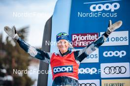 12.03.2022, Falun, Sweden (SWE): Frida Karlsson (SWE), (l-r) - FIS world cup cross-country, 10km women, Falun (SWE). www.nordicfocus.com. © Modica/NordicFocus. Every downloaded picture is fee-liable.