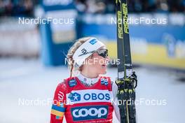 12.03.2022, Falun, Sweden (SWE): Therese Johaug (NOR) - FIS world cup cross-country, 10km women, Falun (SWE). www.nordicfocus.com. © Modica/NordicFocus. Every downloaded picture is fee-liable.
