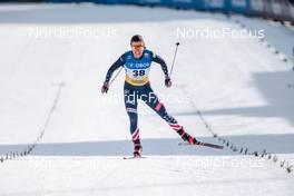 12.03.2022, Falun, Sweden (SWE): Rosie Brennan (USA) - FIS world cup cross-country, 10km women, Falun (SWE). www.nordicfocus.com. © Modica/NordicFocus. Every downloaded picture is fee-liable.