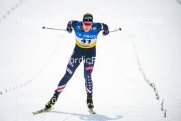 12.03.2022, Falun, Sweden (SWE): Logan Hanneman (USA) - FIS world cup cross-country, 15km men, Falun (SWE). www.nordicfocus.com. © Modica/NordicFocus. Every downloaded picture is fee-liable.