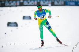 12.03.2022, Falun, Sweden (SWE): Steve Hiestand (BRA) - FIS world cup cross-country, 15km men, Falun (SWE). www.nordicfocus.com. © Modica/NordicFocus. Every downloaded picture is fee-liable.
