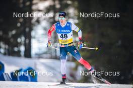 12.03.2022, Falun, Sweden (SWE): Simen Hegstad Krueger (NOR) - FIS world cup cross-country, 15km men, Falun (SWE). www.nordicfocus.com. © Modica/NordicFocus. Every downloaded picture is fee-liable.
