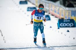 12.03.2022, Falun, Sweden (SWE): James Clugnet (GBR) - FIS world cup cross-country, 15km men, Falun (SWE). www.nordicfocus.com. © Modica/NordicFocus. Every downloaded picture is fee-liable.