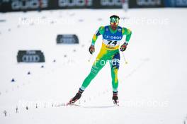 12.03.2022, Falun, Sweden (SWE): Steve Hiestand (BRA) - FIS world cup cross-country, 15km men, Falun (SWE). www.nordicfocus.com. © Modica/NordicFocus. Every downloaded picture is fee-liable.