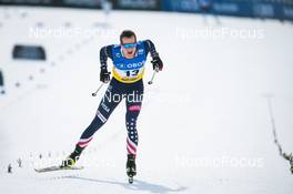 12.03.2022, Falun, Sweden (SWE): Adam Martin (USA) - FIS world cup cross-country, 15km men, Falun (SWE). www.nordicfocus.com. © Modica/NordicFocus. Every downloaded picture is fee-liable.