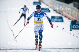 12.03.2022, Falun, Sweden (SWE): Calle Halfvarsson (SWE) - FIS world cup cross-country, 15km men, Falun (SWE). www.nordicfocus.com. © Modica/NordicFocus. Every downloaded picture is fee-liable.