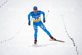 12.03.2022, Falun, Sweden (SWE): Federico Pellegrino (ITA) - FIS world cup cross-country, 15km men, Falun (SWE). www.nordicfocus.com. © Modica/NordicFocus. Every downloaded picture is fee-liable.