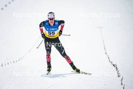 12.03.2022, Falun, Sweden (SWE): Xavier Mckeever (CAN) - FIS world cup cross-country, 15km men, Falun (SWE). www.nordicfocus.com. © Modica/NordicFocus. Every downloaded picture is fee-liable.