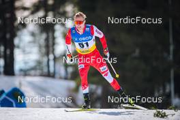 12.03.2022, Falun, Sweden (SWE): Kamil Bury (POL) - FIS world cup cross-country, 15km men, Falun (SWE). www.nordicfocus.com. © Modica/NordicFocus. Every downloaded picture is fee-liable.