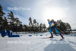 12.03.2022, Falun, Sweden (SWE): Cedric Steiner (SUI) - FIS world cup cross-country, 15km men, Falun (SWE). www.nordicfocus.com. © Modica/NordicFocus. Every downloaded picture is fee-liable.