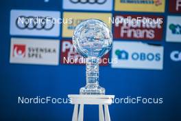 12.03.2022, Falun, Sweden (SWE): Overall FIS Cross Country 2021-2022 World Cup Men  - FIS world cup cross-country, cups, Falun (SWE). www.nordicfocus.com. © Modica/NordicFocus. Every downloaded picture is fee-liable.
