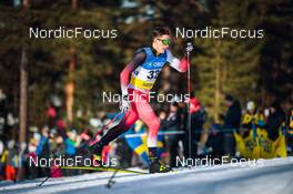 11.03.2022, Falun, Sweden (SWE): Lukas Mrkonjic (AUT) - FIS world cup cross-country, individual sprint, Falun (SWE). www.nordicfocus.com. © Modica/NordicFocus. Every downloaded picture is fee-liable.