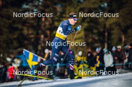 11.03.2022, Falun, Sweden (SWE): Logan Hanneman (USA) - FIS world cup cross-country, individual sprint, Falun (SWE). www.nordicfocus.com. © Modica/NordicFocus. Every downloaded picture is fee-liable.