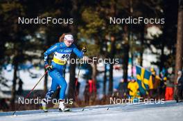 11.03.2022, Falun, Sweden (SWE): Evelina Settlin (SWE) - FIS world cup cross-country, individual sprint, Falun (SWE). www.nordicfocus.com. © Modica/NordicFocus. Every downloaded picture is fee-liable.