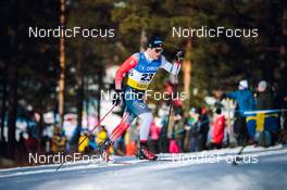 11.03.2022, Falun, Sweden (SWE): Sivert Wiig (NOR) - FIS world cup cross-country, individual sprint, Falun (SWE). www.nordicfocus.com. © Modica/NordicFocus. Every downloaded picture is fee-liable.