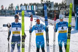 11.03.2022, Falun, Sweden (SWE): Richard Jouve (FRA), Lucas Chanavat (FRA), (l-r) - FIS world cup cross-country, individual sprint, Falun (SWE). www.nordicfocus.com. © Modica/NordicFocus. Every downloaded picture is fee-liable.
