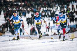 11.03.2022, Falun, Sweden (SWE): Katharina Hennig (GER), Jasmi Joensuu (FIN), (l-r)  - FIS world cup cross-country, individual sprint, Falun (SWE). www.nordicfocus.com. © Modica/NordicFocus. Every downloaded picture is fee-liable.