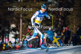 11.03.2022, Falun, Sweden (SWE): Karl Sebastian Dremljuga (EST) - FIS world cup cross-country, individual sprint, Falun (SWE). www.nordicfocus.com. © Modica/NordicFocus. Every downloaded picture is fee-liable.