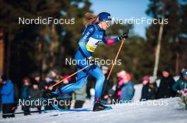 11.03.2022, Falun, Sweden (SWE): Alina Meier (SUI) - FIS world cup cross-country, individual sprint, Falun (SWE). www.nordicfocus.com. © Modica/NordicFocus. Every downloaded picture is fee-liable.