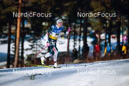 11.03.2022, Falun, Sweden (SWE): Patricija Eiduka (LAT) - FIS world cup cross-country, individual sprint, Falun (SWE). www.nordicfocus.com. © Modica/NordicFocus. Every downloaded picture is fee-liable.