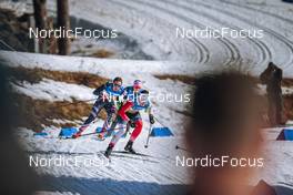 11.03.2022, Falun, Sweden (SWE): Julia Kern (USA), Lotta Udnes Weng (NOR), (l-r)  - FIS world cup cross-country, individual sprint, Falun (SWE). www.nordicfocus.com. © Modica/NordicFocus. Every downloaded picture is fee-liable.