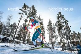 11.03.2022, Falun, Sweden (SWE): Andrew Young (GBR) - FIS world cup cross-country, individual sprint, Falun (SWE). www.nordicfocus.com. © Modica/NordicFocus. Every downloaded picture is fee-liable.