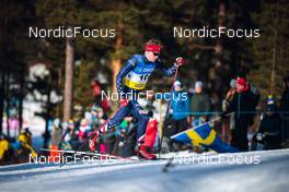 11.03.2022, Falun, Sweden (SWE): Zak Ketterson (USA) - FIS world cup cross-country, individual sprint, Falun (SWE). www.nordicfocus.com. © Modica/NordicFocus. Every downloaded picture is fee-liable.