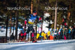11.03.2022, Falun, Sweden (SWE): Graham Ritchie (CAN) - FIS world cup cross-country, individual sprint, Falun (SWE). www.nordicfocus.com. © Modica/NordicFocus. Every downloaded picture is fee-liable.