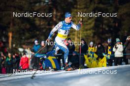 11.03.2022, Falun, Sweden (SWE): Calle Halfvarsson (SWE) - FIS world cup cross-country, individual sprint, Falun (SWE). www.nordicfocus.com. © Modica/NordicFocus. Every downloaded picture is fee-liable.