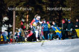 11.03.2022, Falun, Sweden (SWE): Maiken Caspersen Falla (NOR) - FIS world cup cross-country, individual sprint, Falun (SWE). www.nordicfocus.com. © Modica/NordicFocus. Every downloaded picture is fee-liable.